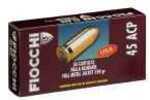 25 ACP 50 Rounds Ammunition Fiocchi Ammo 50 Grain Full Metal Jacket